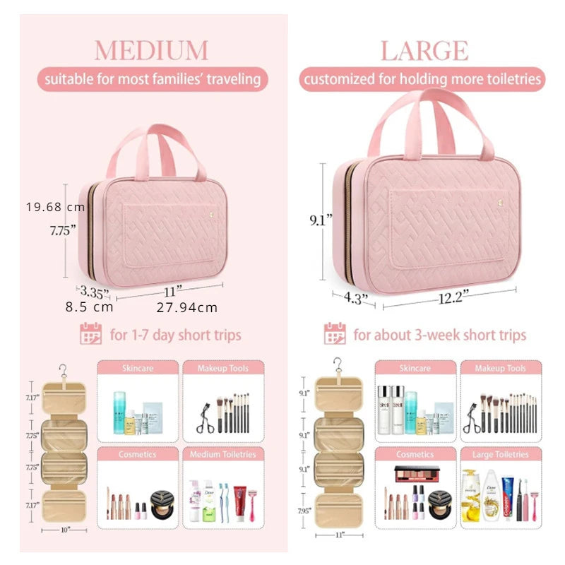 Foldable Makeup Women Travel Organizer