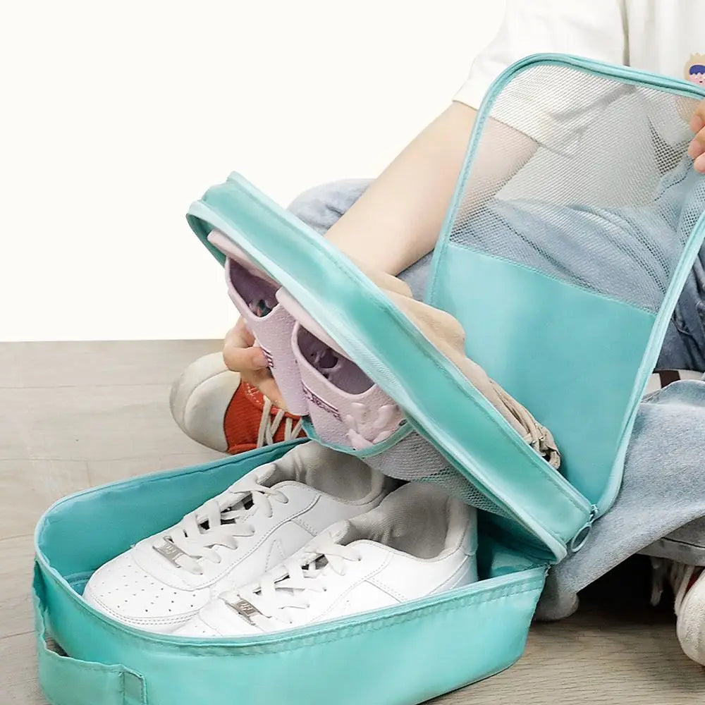 Travel Shoe & Clothes Bag Organizer