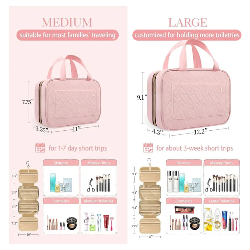 Foldable Makeup Women Travel Organizer