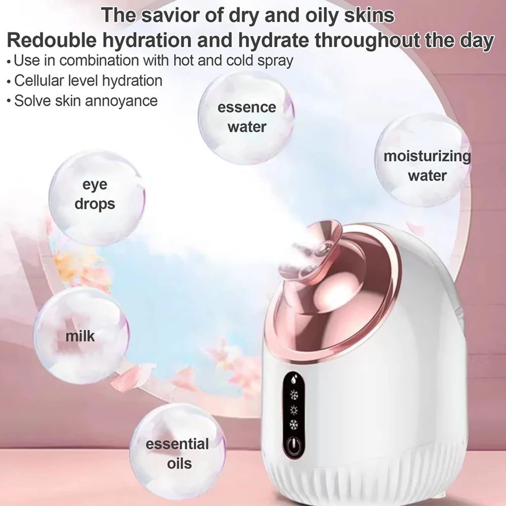 SPA Hydrating Hot & Cold Nano Facial Steamer