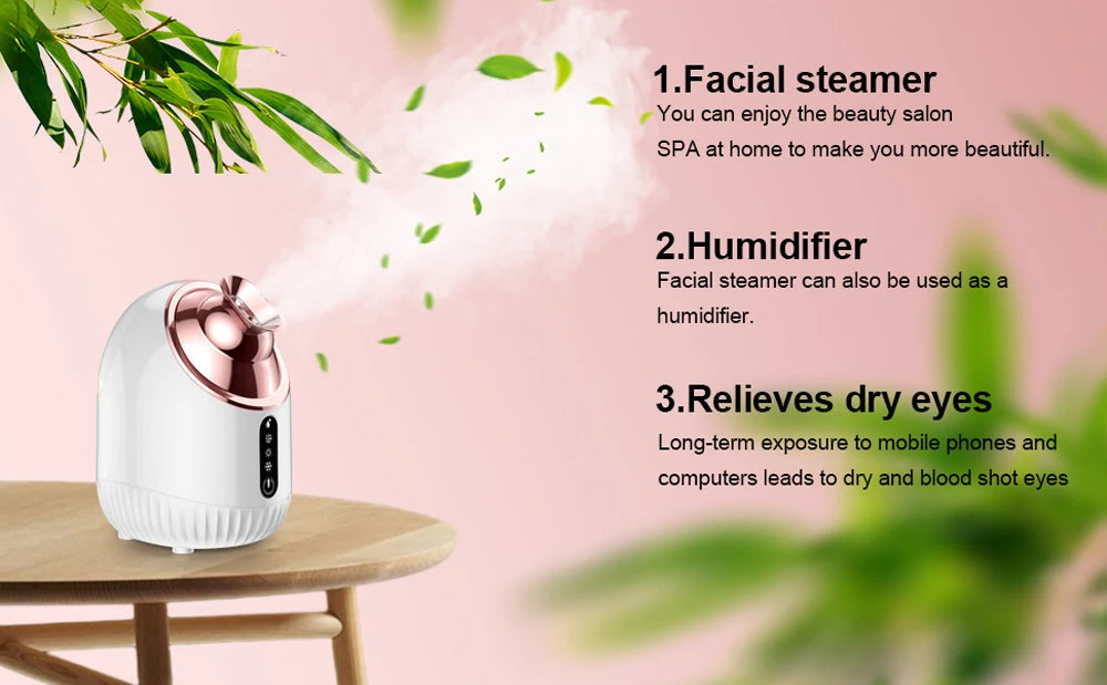 SPA Hydrating Hot & Cold Nano Facial Steamer