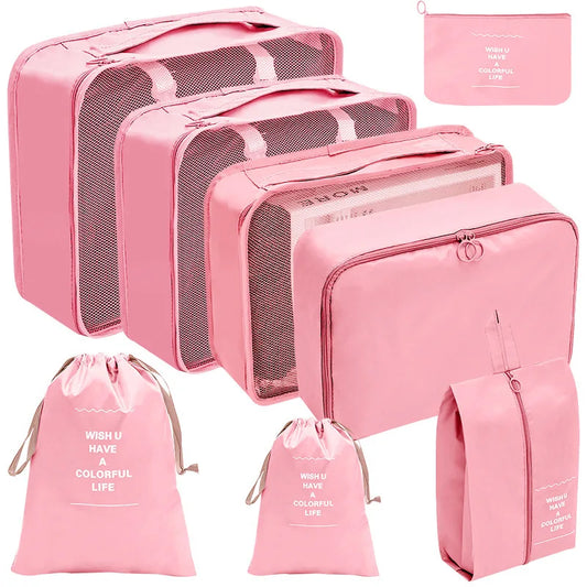 8pcs Set Travel Storage Bags