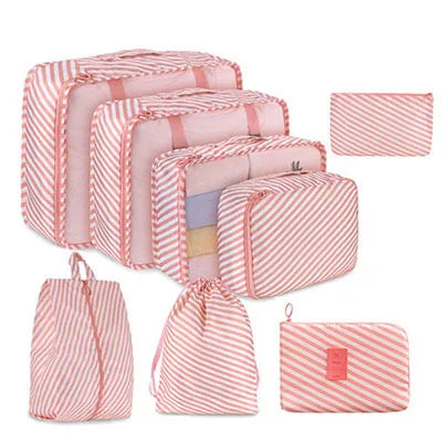 8pcs Set Travel Storage Bags